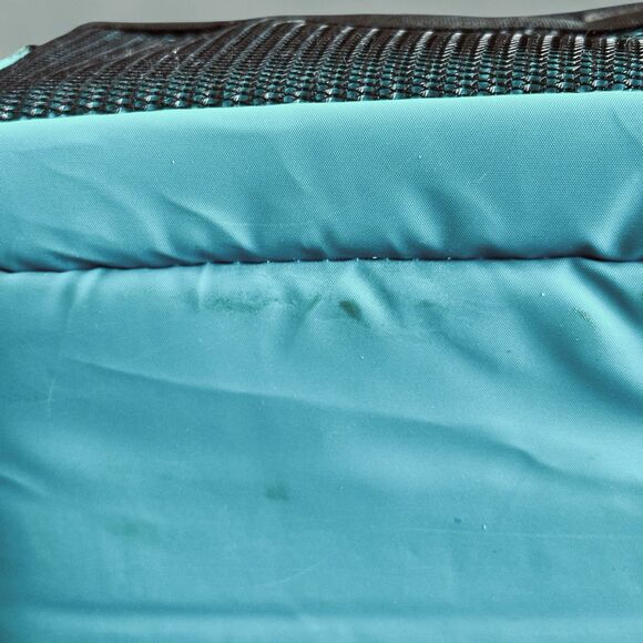 Arctic Zone Soft Shell Insulated Bag Travel Lunch Cooler Teal Strap Net Pocket - Picture 9 of 9